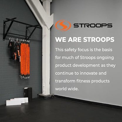 Stroops VITL Slastix Resistance Bands Set, All-in-One Full Body Workout Kit - color: Black, size: Full Kit