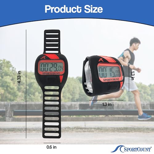 SC SPORTCOUNT 200 Lap Counter Timer Waterproof Tracker for Swimming