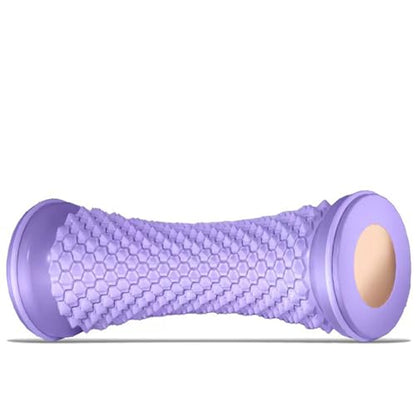 Foot Massager Ball Roller Yoga Roller Muscle Roller Stick for Feet Hand Leg Relaxatio Manual Feet Massager Purple Manual Leg Massagers Purple - color: Purple