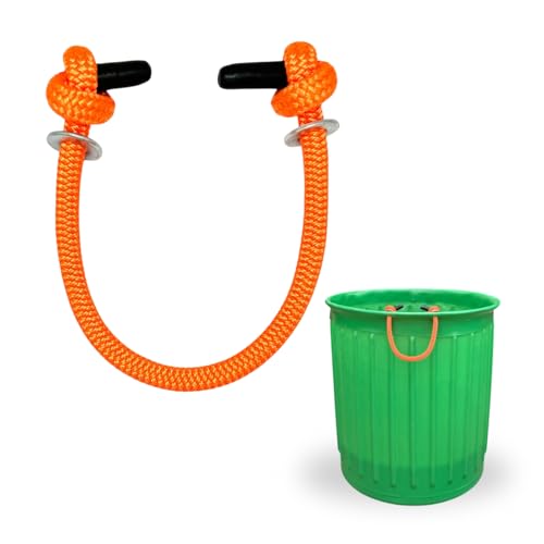 Heavy Duty Premium All-Purpose Rope Handle (1, Orange) - color: Orange