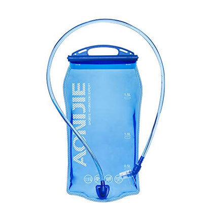 AONIJIE 1L/1.5L/2L/3L Hydration Water Bladder, Wide Opening Water Reservoir - size: 1.5L