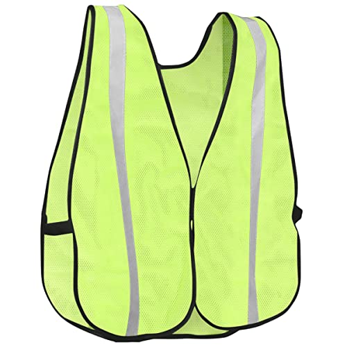 KAYGO Reflective High Vis Safety Vest Mesh for Men and Women KG0008 - color: Yellow
