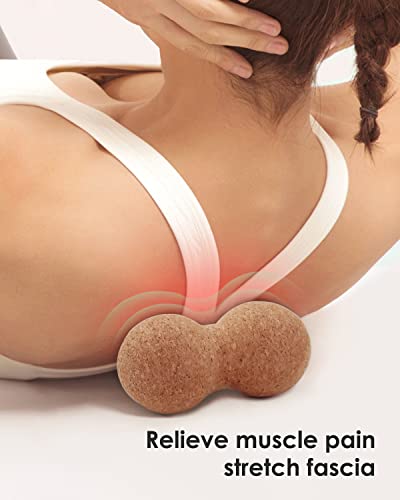 KITWILD Cork Peanut Massage Ball - style: 1 Pack, Peanut ball