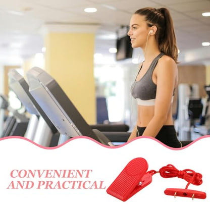 Treadmill Safety Key Replacement Treadmill Emergency Key Running Machine Stop Key Fitness Equipment - size: 14.80X4.50X2.80CM