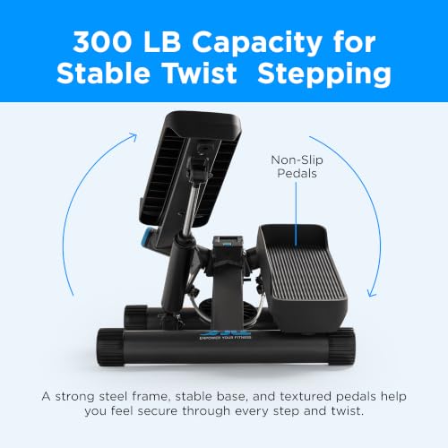 JLL Smart Twist Stepper Machine Stair Stepper with Resistance Bands