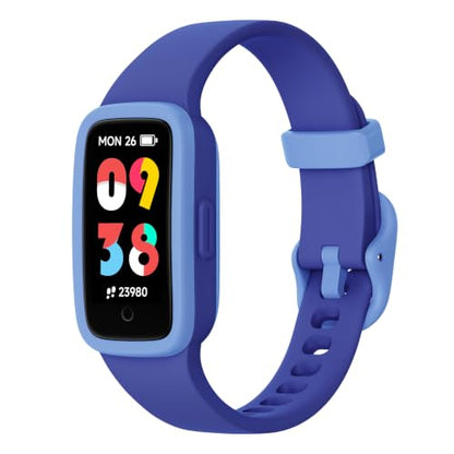 Vigor 3 Kids Watch Fitness Tracker, AMOLED Screen for Boys Girls Age 5-15 - color: Blue