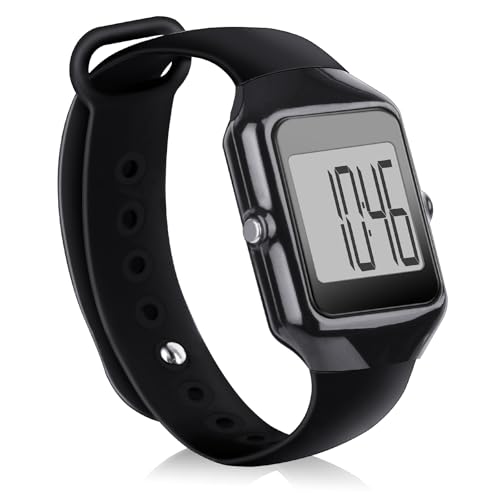 3D Pedometer for Walking, Step Counter for Walking with Steps/Time Modes