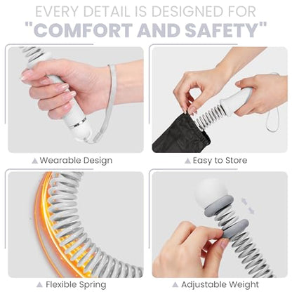 Ropeless Battle Ropes with Adjustable Weight, 2 Pack, Gray - color: Gray