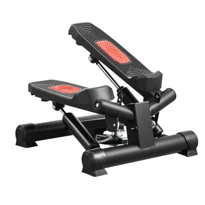 VEVOR Stair Stepper, Mini Stepper for Exercise at Home, Hydraulic Fitness Stepper with Resistance Bands, Full Body Workout Cardio Equipment, Stair Climber - style: Adjustable Twisting Stepper
