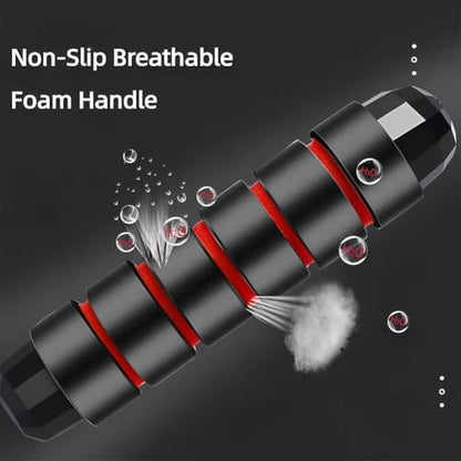 Adjustable Speed Jump Rope, Tangle-Free Skipping Rope with Ball Bearings & Comfortable EVA Handles for Fitness, Workout, Weight Loss