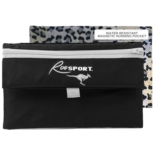 Running Pouch - Securely Carry Essentials While Running - Magnetic Closure for Convenience - color: Red, size: Large (7.5" X 4.5")