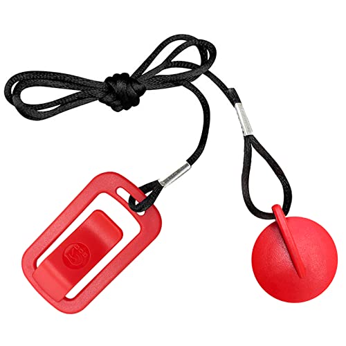 Treadmill Magnet Safety Key for Proform Image Weslo Reebok Epic Golds Gym Freemotion and Healthrider Treadmills - color: Red