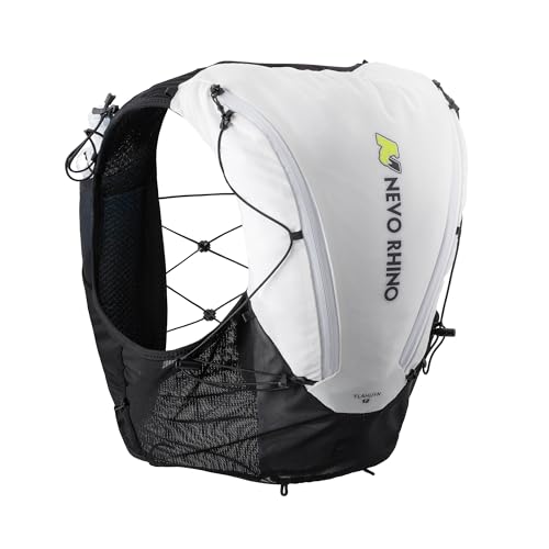 N NEVO RHINO 12L Trail Running Hydration Vest with 2 TPU 500ml Soft Flasks - size: X-Large