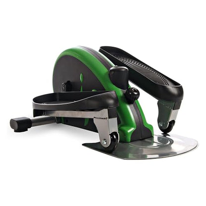 Stamina Inmotion Compact Strider Foot Exercise Machine - Under Desk Elliptical - Standing or Seated Elliptical Fitness Equipment - color: Black/Green