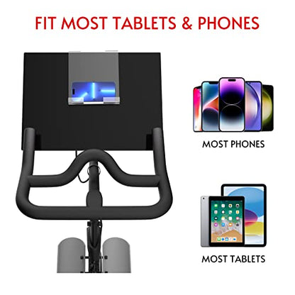 Tablet Holder Compatible with Peloton Bike & Bike+ & Row & Tread