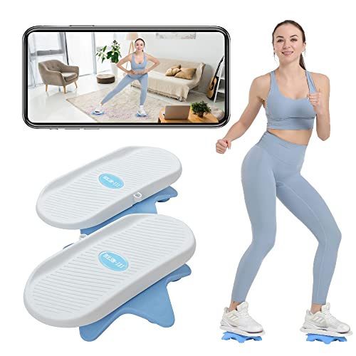 Ab Twister Board,Twister Exercise Board,Waist Twisting Disc-Ab Board Exercise,Twisting Stepper,Waist Trainer Trimmer,Ab Board-for Ab Exercise Abs Core,Slimming Waist Full Body Toning Workout Home Gym - color: Blue