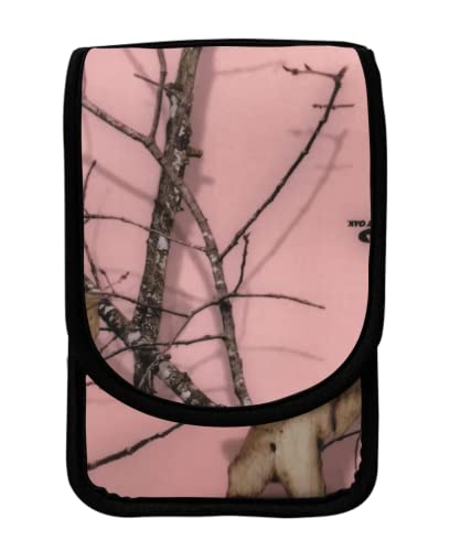 The Horse Holster Cell Phone Holder, Mossy Oak Country Roots Pink, L/XL - Holds All Cellphones, Money, Credit Cards, Lip Balm, Safely Secure Essentials During Activity, 4 Ways to Wear, Riding, Biking - color: Mossy Oak Country Roots Pink, size: L/XL Leg S