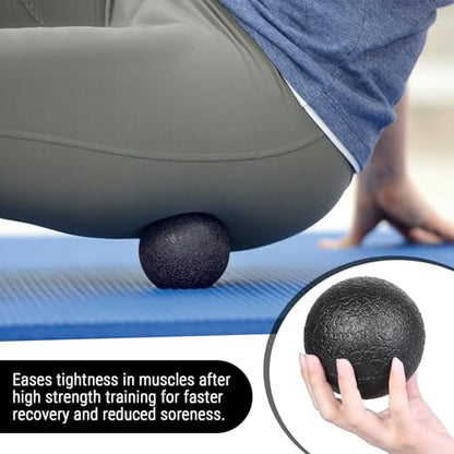 EPP Foam Massage Ball Deep Tissue Myofascial Release for Yoga Fitness - size: Single Ball 3.9 Inch