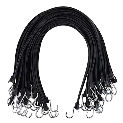 XSTRAP STANDARD 20PK 100% EPDM Bungee Cords 31" Natural Rubber Tarp Straps - size: 31''