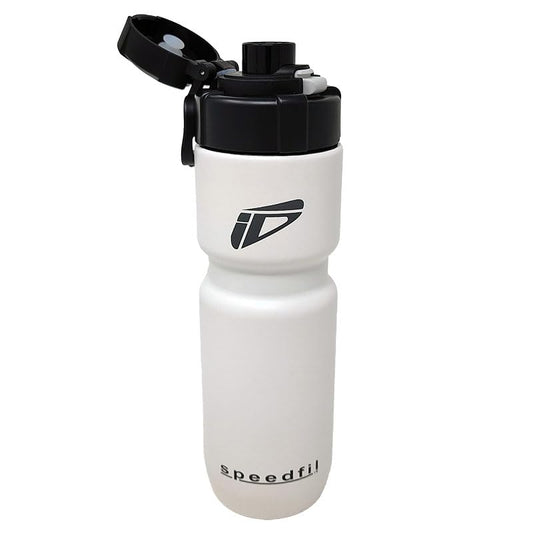 Speedfil Speedflask 21 oz. Vacuum Insulated Stainless Steel Cycling Sports Water Bottle with NEW Bounce Back Lid 2.0 (White) - color: white