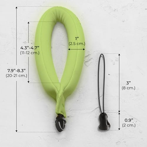 Nordic Flash Floating Wrist Strap (2-pack) for Phone & Action Camera - Compatible with GoPro Hero 13, Insta360 X4, DJI Action 5 Pro, OM System TG-7, Kodak PixPro WPZ2 & iPhone - Pink & Green - color: Pink & Green
