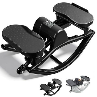 U-Shaped Rock Stepper Machine for Home Workout, Rock, Stepper Side to Side