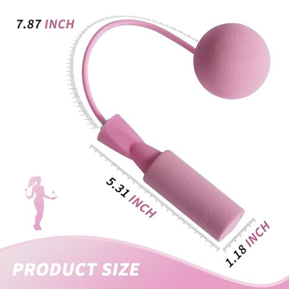 Jump rope,cordless skipping rope,fitness training bodyshaping - color: pink