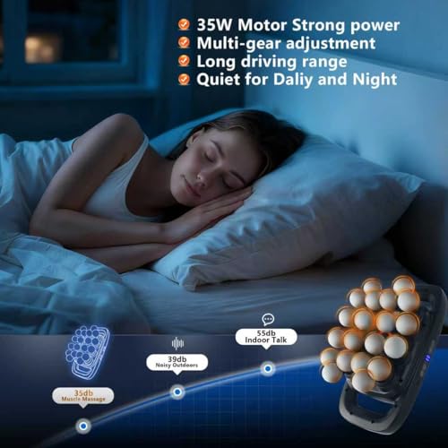 20 Head Portable Massage Gun Deep Tissue,3 Modes,30 Levels
