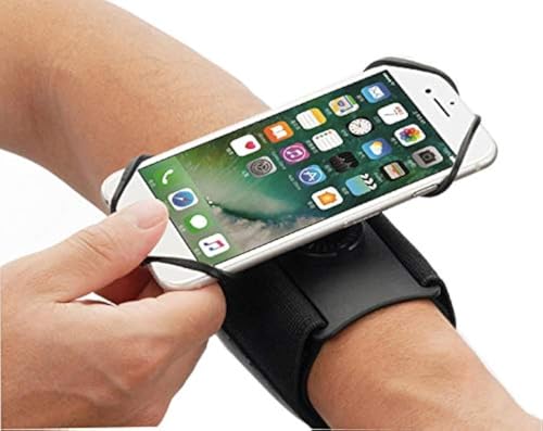 Running Sports Armband Wrist Band Phone Holder Bag Pouch Case for Samsung Galaxy S26 S25+ S24+ S23+ Plus S22 Ultra S21 A57 A37 A17 A16 iPhone 17 16 15 14 Plus 13 12 11 Pro Max SE Google Pixel 10 9 8 7
