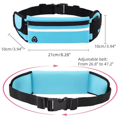 Slim Running Belt, Black - color: Black