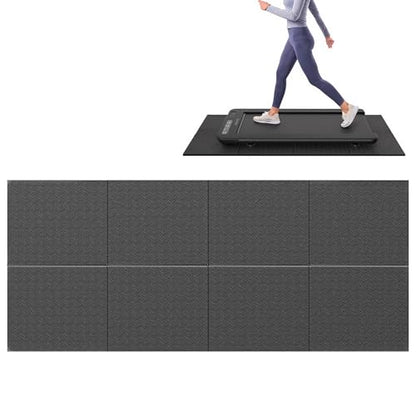 Walking Pad Treadmill Mat for Carpet Floors,55x24 Hardwood Floor Protection - size: 55"L x 24"W x 0.16"Th