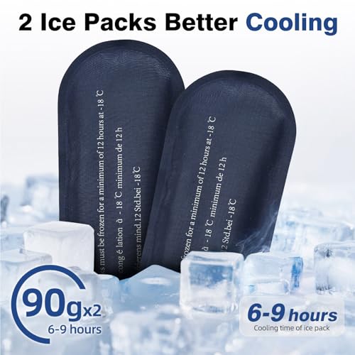 apollo walker Insulin Cooler Travel Case Diabetic Medication with Ice Packs and Insulation Liner insulin cooler travel case tsa approved - color: Gray, size: Small