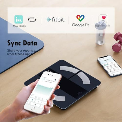 Digital Smart Scale for Body Weight & Fat High Accuracy with App