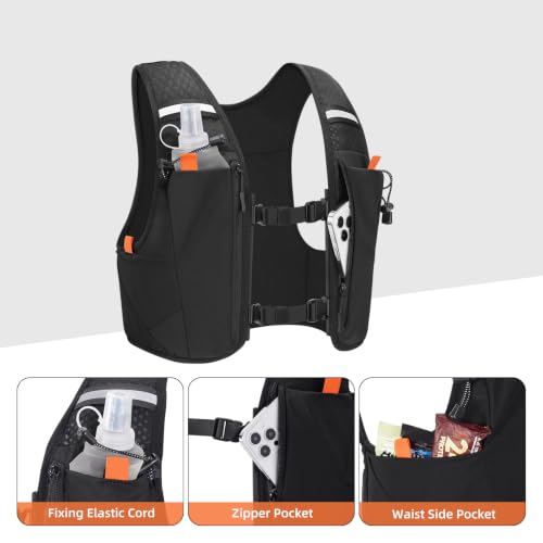 NOOLA Running Hydration Vest with Phone Holder for Men Women - size: Small