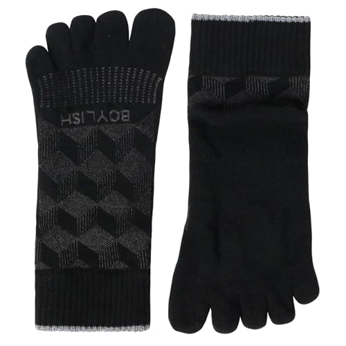3 Pairs Coolmax Toe Five Finger Running Socks for Men Women -Lightweight Ankle Athletic Sock - color: Coolmax, size: Small