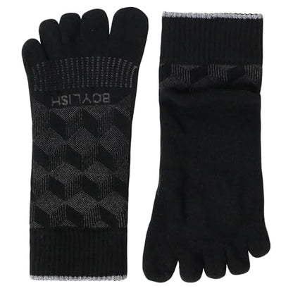 3 Pairs Coolmax Toe Five Finger Running Socks for Men Women -Lightweight Ankle Athletic Sock - color: Coolmax, size: Small