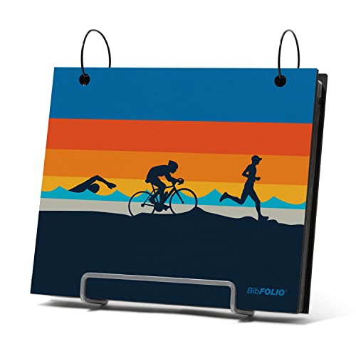 Gone For a Run BibFOLIO Race Bib Album - Triathlete - 9.5x8 - color: Triathlete
