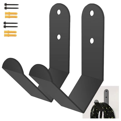 Yuleimy Battle Rope Hanger, Heavy Duty Wall Mount Storage Hook, 2 Pack - size: 2 Pack