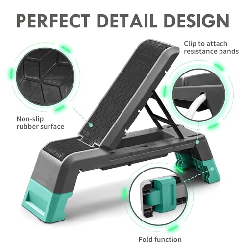 Adjustable & Foldable Weight Bench for Full Body Workout - Incline, Decline, Flat Position Exercise Equipment for Home Gym