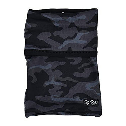 Sprigs Banjees 2 Pocket Wrist Wallet - color: Black Tile Camo