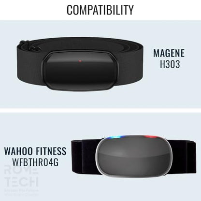Rome Tech CR2032 Battery Replacement Compatible with H303, Wahoo Fitness WFBTHR04G Heart Rate Monitor Chest Strap