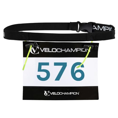 VeloChampion Triathlon Race Number Running Belt, Large, 1 Pack - size: Large