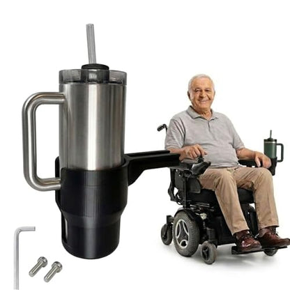 Wheelchair Cup Holder for Permobil Uni-Track
