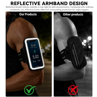 Running Armband with Card Slot, 2 Pack