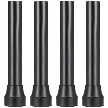 Garneck 4pcs Trampoline Leg with Pad Replacement Universal Trampoline Legs Replacement for Mini Stainless Steel Tube Leg Covers 7.48 X 1.57 X 1.57 in