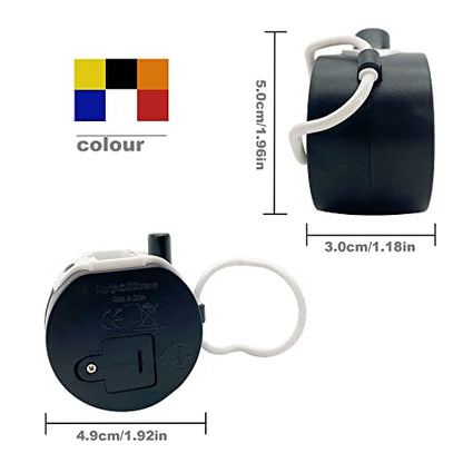 Tally Counter Digital LCD Electronic Handheld 5-Digit Number Count Clicker - color: Blue