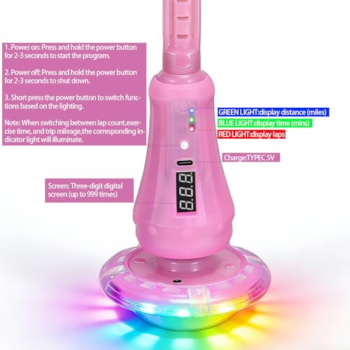 ankle skip ball,foldable jump toy,indoor & outdoor gift for girls aged 8–12 - color: Pink