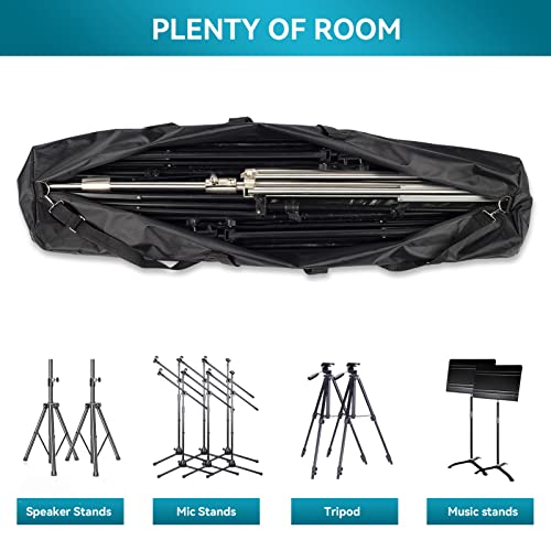 25" Long Tripod Carrying Bag for Speaker Light Mic/Microphone Stands - size: 25‘’