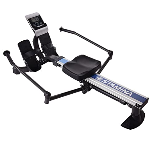 Stamina Hydraulic Rowing Machine, BodyTrac Glider with Cylinder Resistance, 250 Lbs - Home and Gym Exercise Equipment - Ideal for Fitness Training and Body Workout - style: Glider 1052