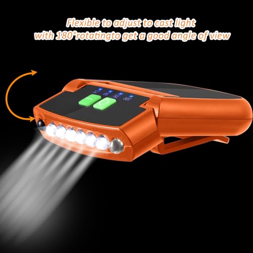 Mudder LED Hat Clip Light, Cap Lights